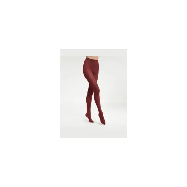 Collant femme 50D en microfibre Sangria Dim Opaque Velouté - Dim