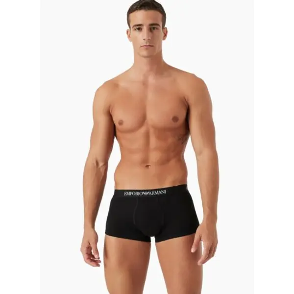 Sous-vêtements boxer nero/nero/nero homme - Armani