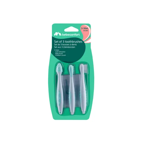 Bebeconfort Set de 3 brosses à dents Sailor - Maxi-Cosi Corbeil