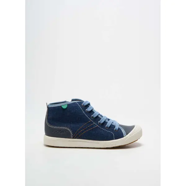 Bottines/boots Kickers Bleu Bout Rond