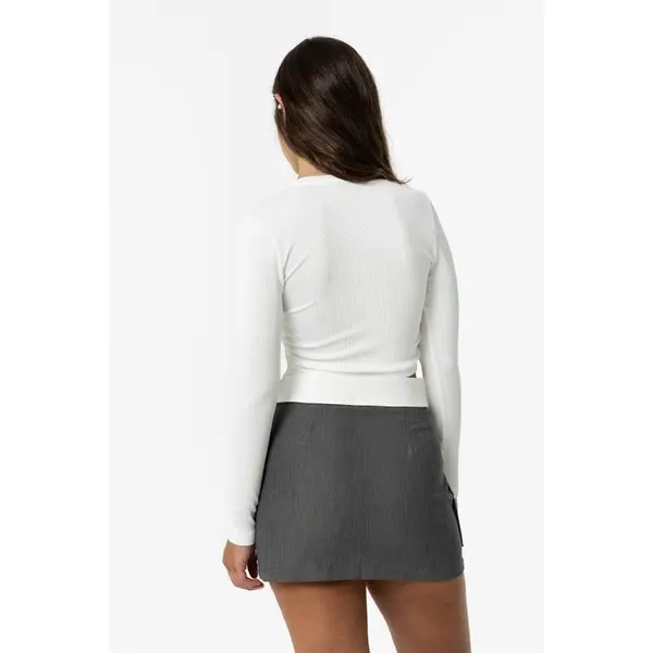 T-shirt Court Manches Longues Blanc Tiffosi : Confort et Style pour Ado 10 - 16 ans 10057258