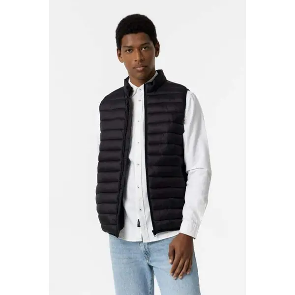 DOUDOUNE SANS MANCHES NOIRE HOMME TIFFOSI