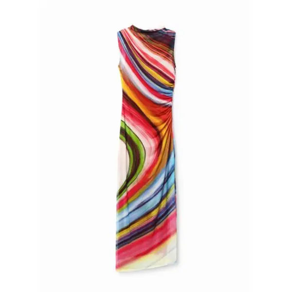 Robe midi sans manches - Desigual