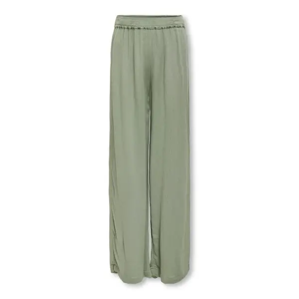 Pantalon Fluide Kaki Fille Kids Only - Gaze de Coton Écologique pour le Printemps