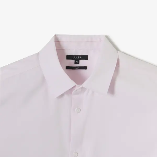 Chemise sans repassage en coton regular
