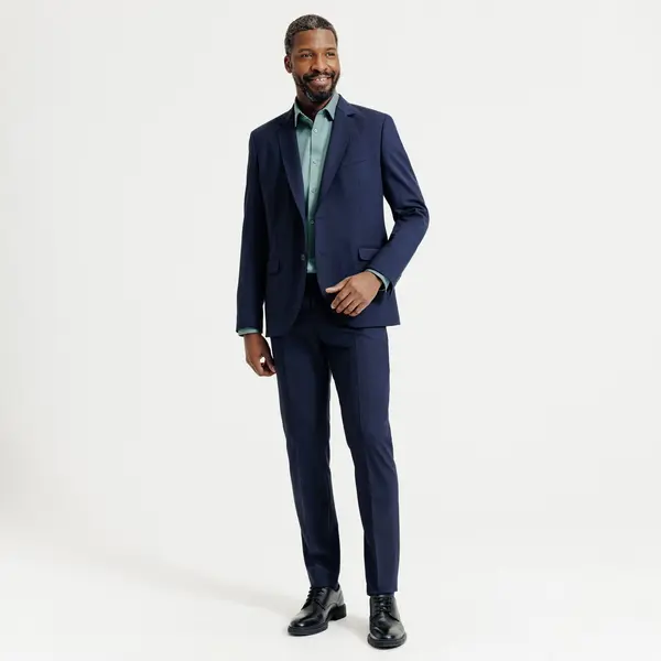 Chemise 100% coton slim sans repassage unie