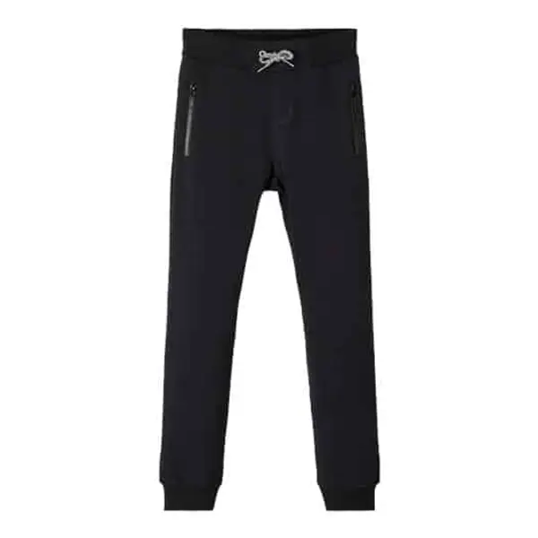 JOGGING GARCON EN MOLLETON NOIR NAME IT