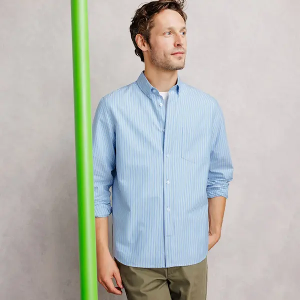 Chemise oxford rayée "le parfait by JULES"