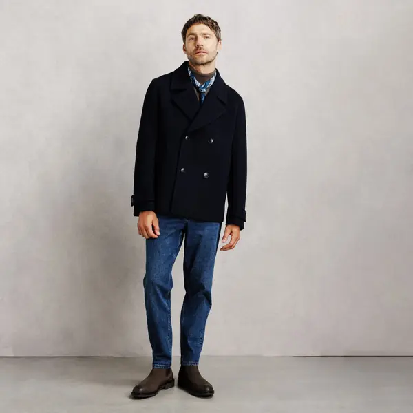 Pull col roulé