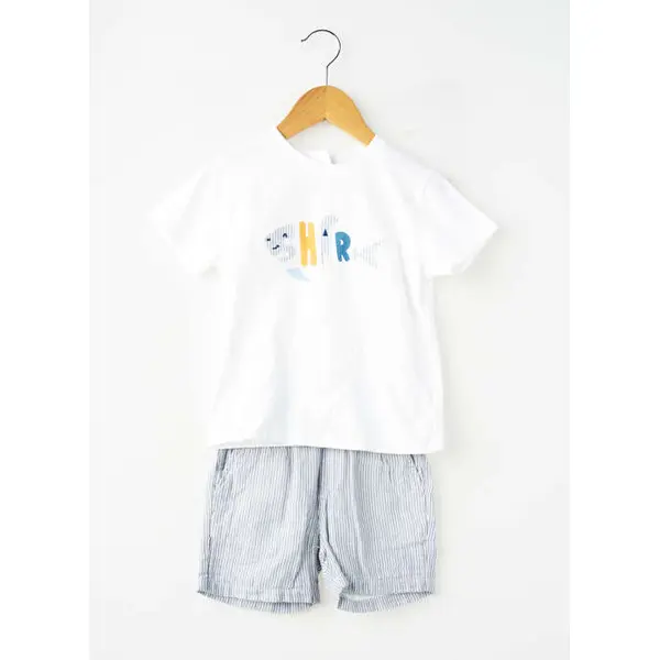 Ensemble Short Mayoral Blanc