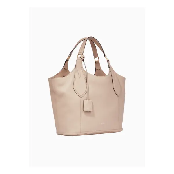 Alphonse de lancel - sac shopper souple ew m - cappucino - Lancel