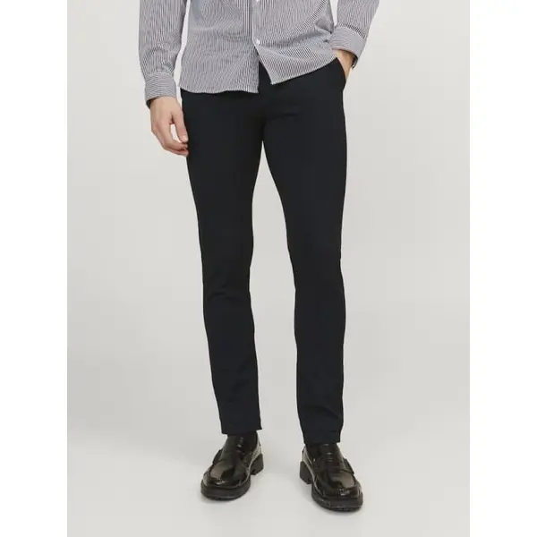 PANTALON CHINO NOIR JACK AND JONES HOMME DU 36 AU 46 12159954
