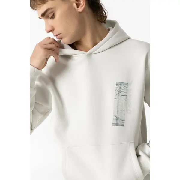 Sweat à capuche gris Tiffosi : style urbain et confort