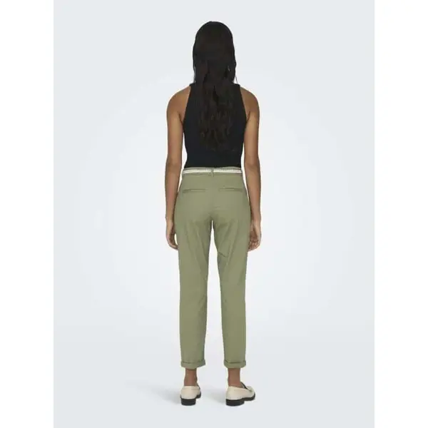 Achetez le Pantalon Chino Kaki Femme ONLY du 34 au 42