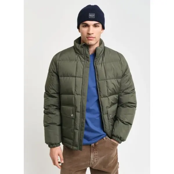 Doudoune mi-longue en duvet - Gant Outlet