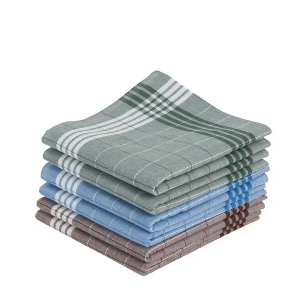 Lot de 12 mouchoirs homme