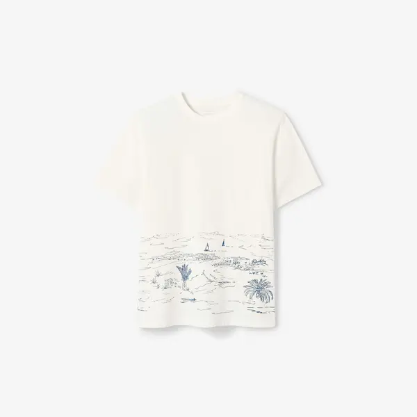 Tee shirt imprimé paysage