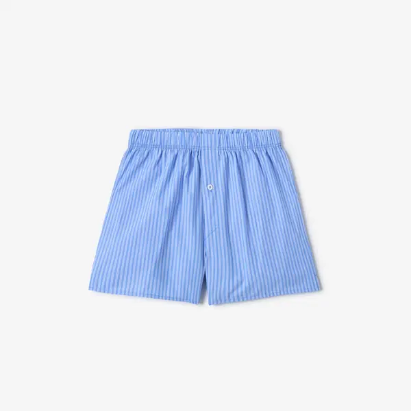 Caleçon rayé 100% coton