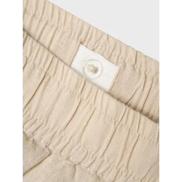Achetez le Short Souple 4 Poches Élastique Beige Name It Garçon du 6 au 12 ans
