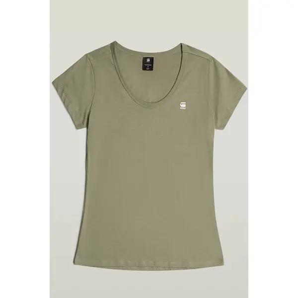 T-shirt slim vert