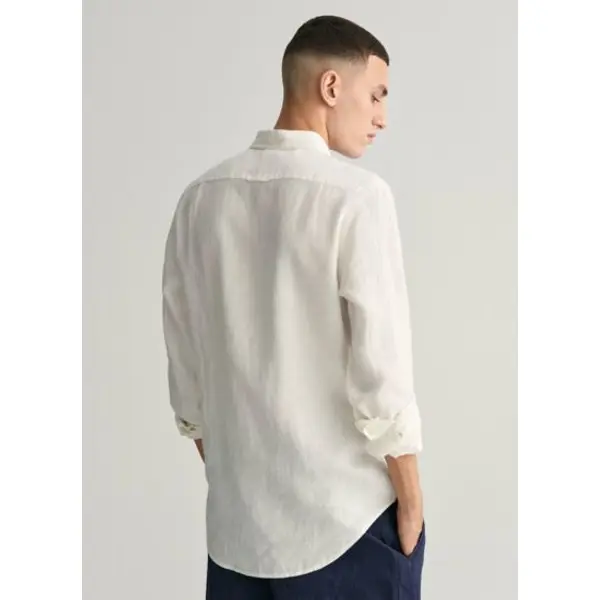 Slim fit linen shirt - Gant Outlet