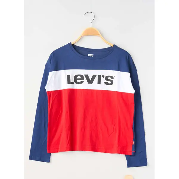 T-shirt Levi's Bleu Manches Longues