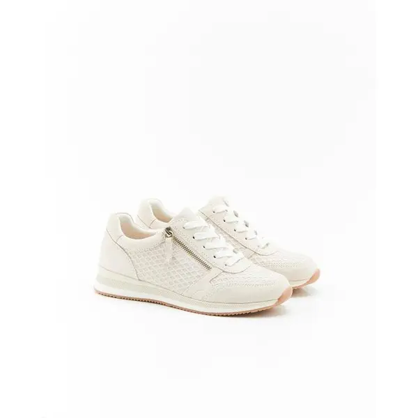 Baskets détail cuir embossé Amortyl