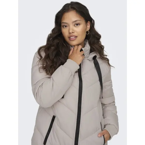 Veste parka matelassée beige JDY femme XS à XL