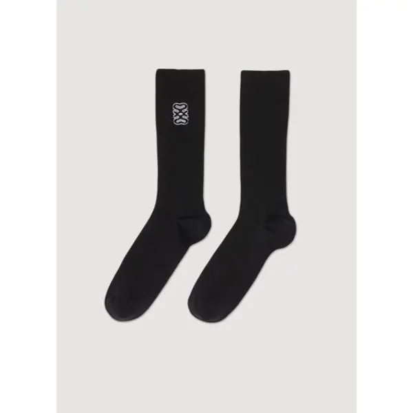 Chaussettes brodées - Sandro