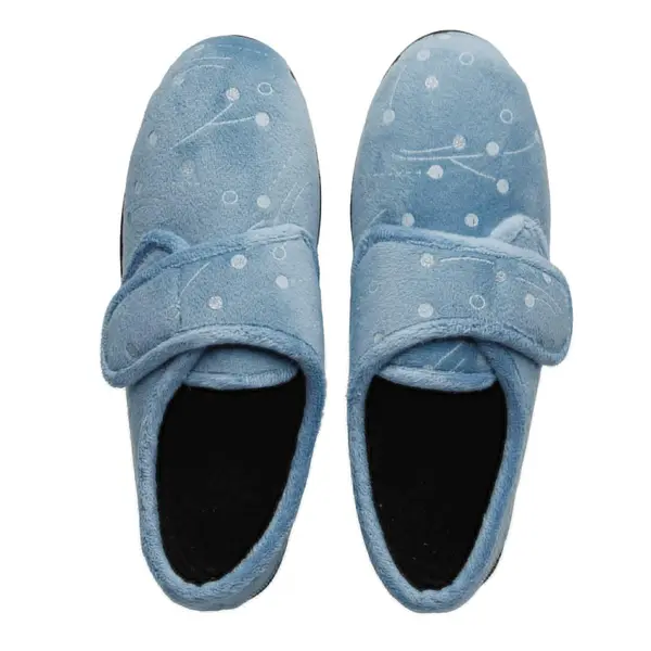 Chaussons velours scratch