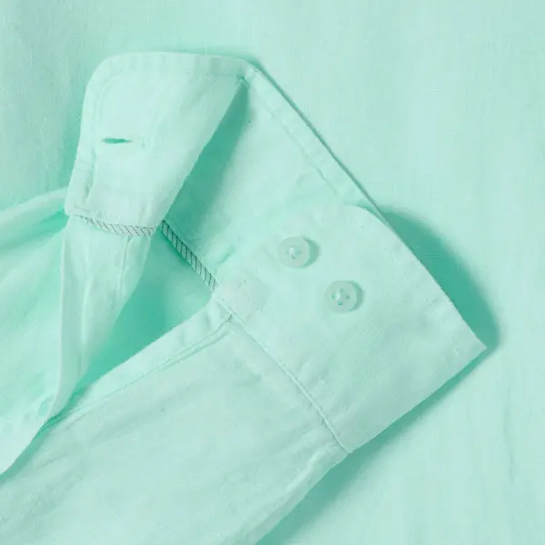 Chemise 100% lin regular unie