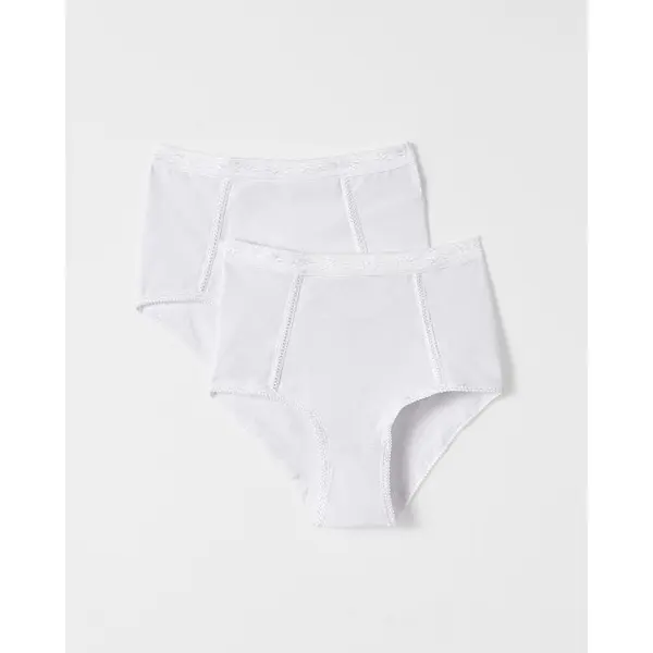 Lot de 2 culottes effet ventre plat Perfect Fit by Damart