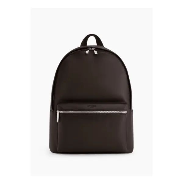 Sac à dos zippé Albert en cuir lisse - Le Tanneur