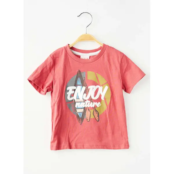 T-shirt Boboli Rouge Manches Courtes