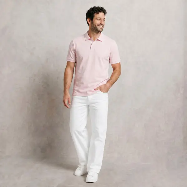 Polo manches courtes uni "le parfait by JULES"