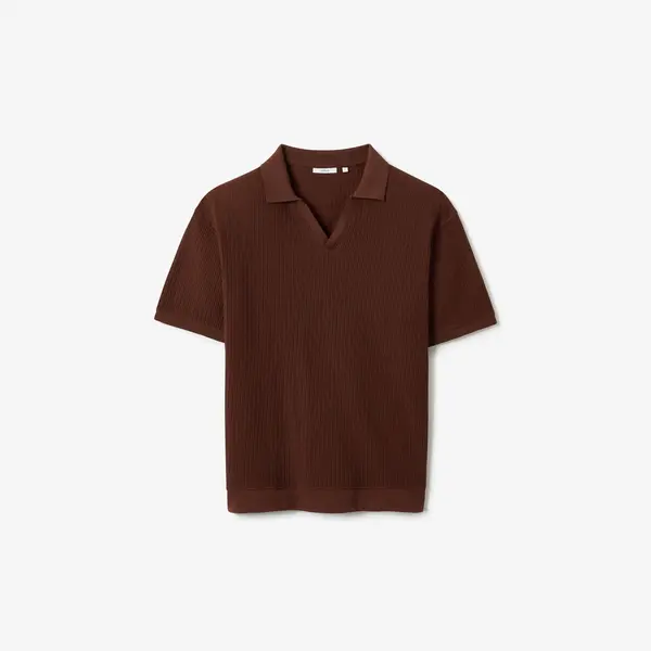 Polo manches courtes col resort