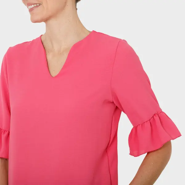 Blouse volantée