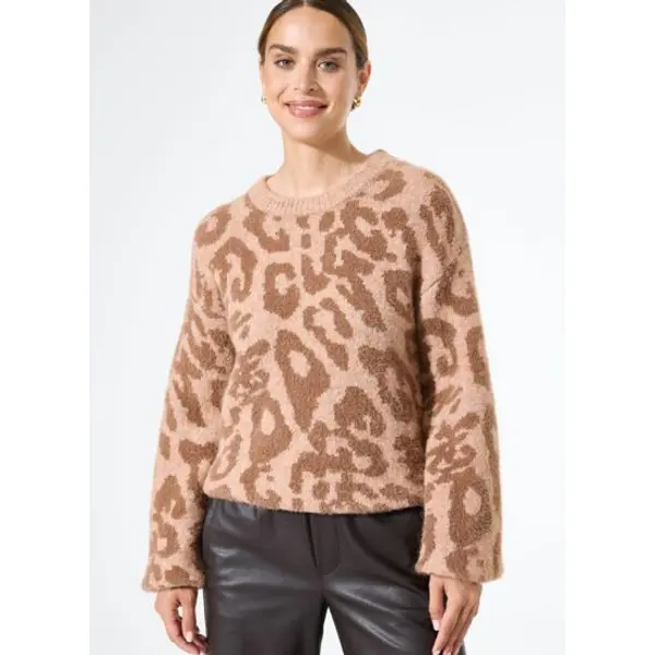 Women sweater brown - Garcia