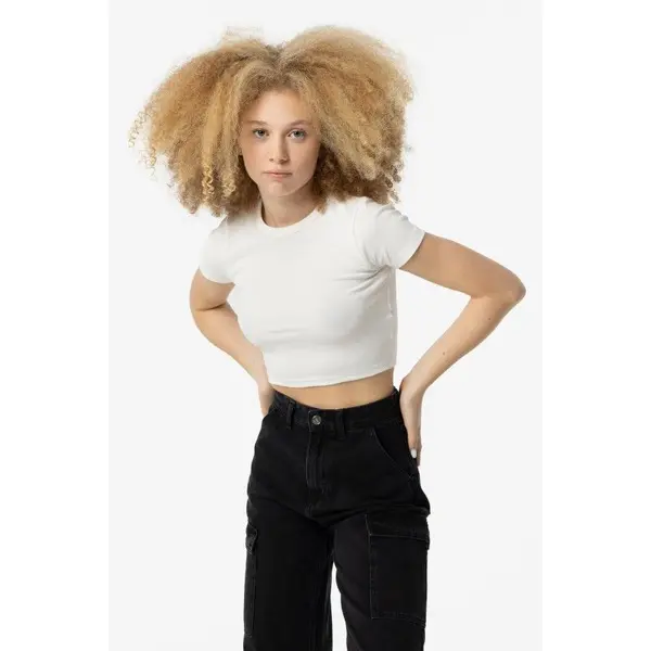 CROPTOP BLANC ADO FILLE TIFFOSI du12 au 18 ANS