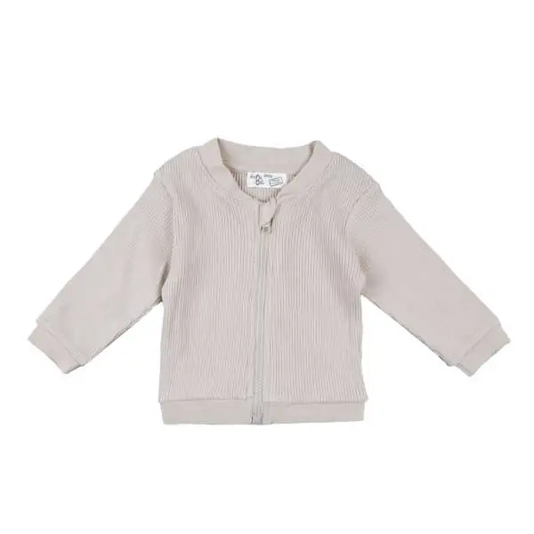 GILET MI SAISON BEIGE BEBE GARCON BABYBOL 3 -18 Mois