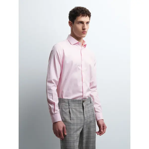 Chemise slim unie