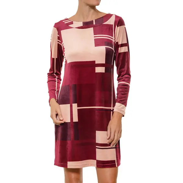 Robe velours Quadrille