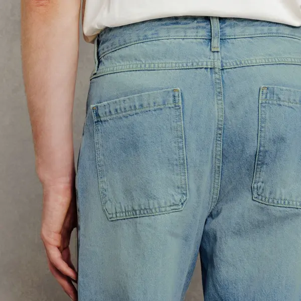 Jean skateur délavé 100% coton