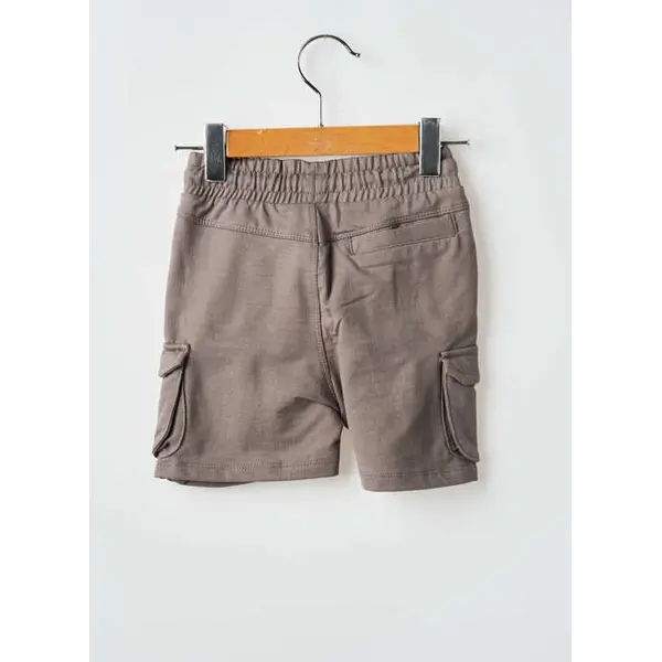 Bermuda Garcia Gris Taille Élastique