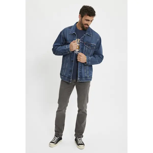 Veste trucker relaxed fit medium indigo