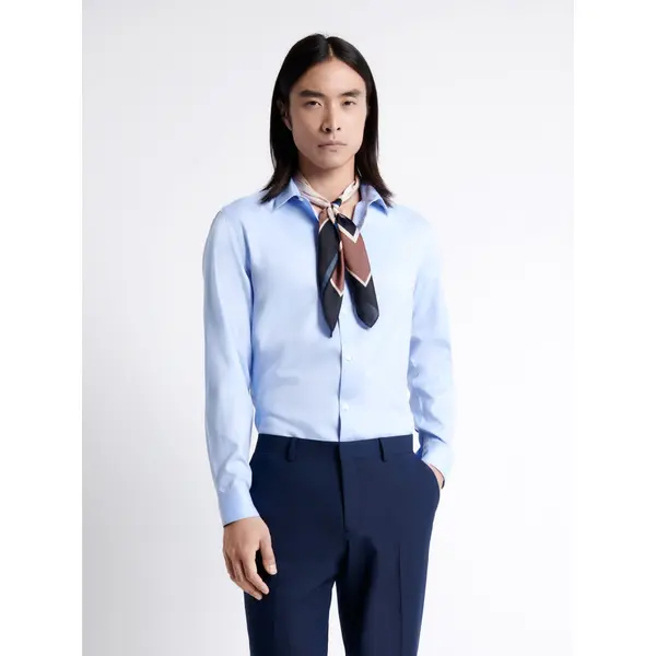 Chemise double retors en 100% coton