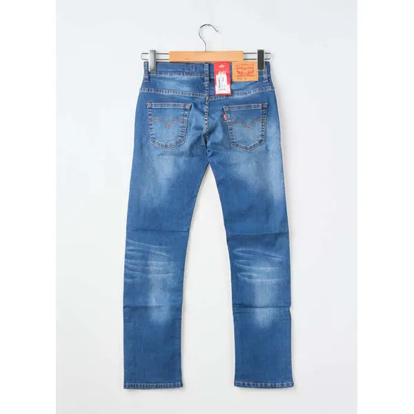 Jeans Coupe Slim Levi's Bleu Taille Ajustable