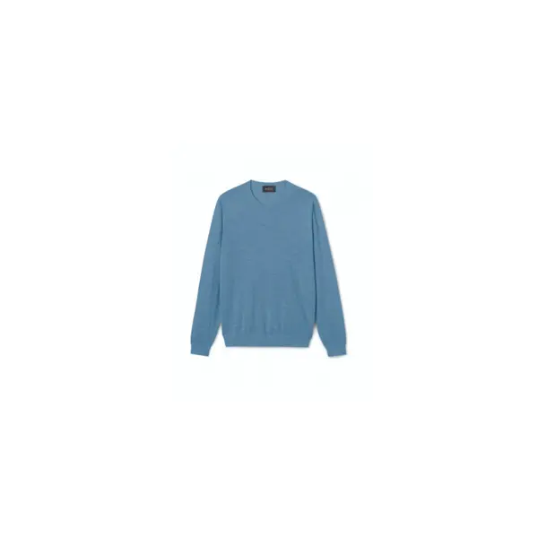 Pull col rond félix - homme - bleu uniforme - Bompard