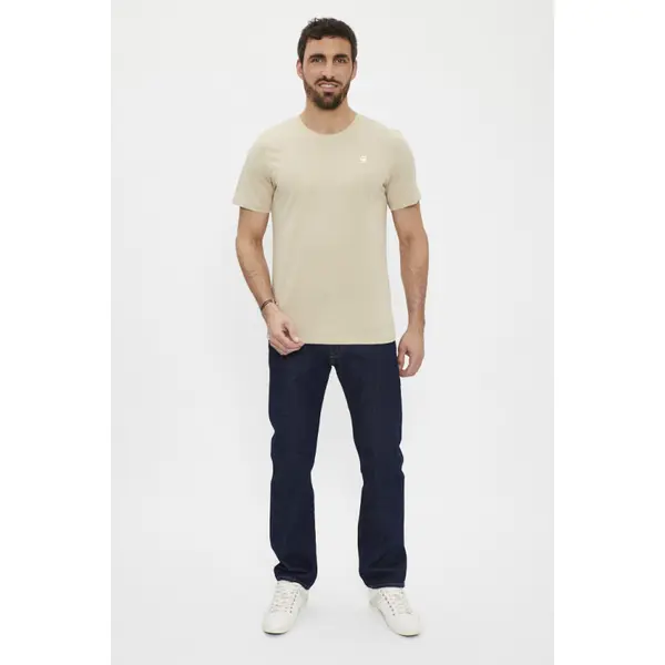 Pack de 2 t-shirts graw slim noir et beige