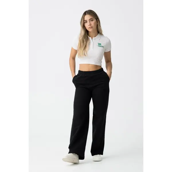 Pantalon Jogging Noir Coupe Large TIFFOSI Ado Fille du XXS au L